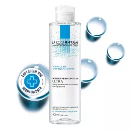 ROCHE-POSAY Fluido detergente micellare per pelli sensibili, 400 ml