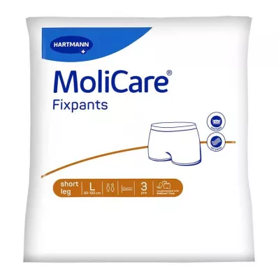MoliCare® Fixpants gamba corta L, 3 pz