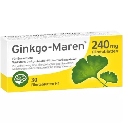 GINKGO-MAREN 240 mg compresse rivestite con film, 30 pezzi