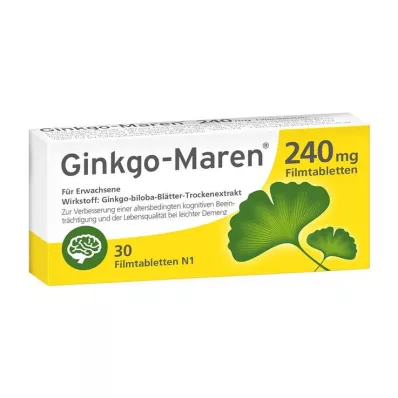 Ginkgo-Maren 240 mg compresse rivestite con film, 30 pz Ginkgo-Maren 240 mg compresse rivestite con film, 30 pz