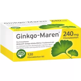 GINKGO-MAREN 240 mg compresse rivestite con film, 120 pezzi