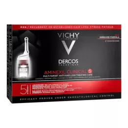VICHY AMINEXIL Clinica 5 per uomo, 21X6 ml