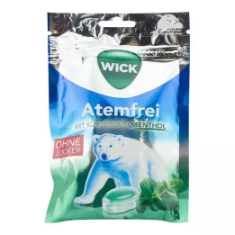 WICK Caramelle alleucalipto senza zucchero, 72 g