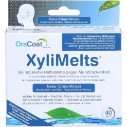 ORACOAT Compresse adesive XyliMelts senza menta, 40 pz