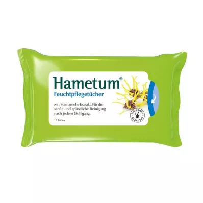 HAMETUM Salviette umidificate con amamelide, 12 pz