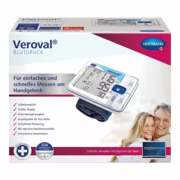 VEROVAL Misuratore di pressione da polso, 1 pz