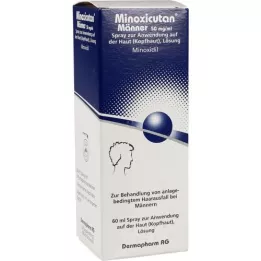 MINOXICUTAN Uomini 50 mg/ml spray, 60 ml