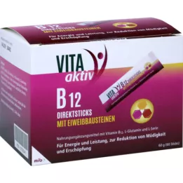 VITA AKTIV B12 Direct Sticks con blocchi di proteine, 60 pezzi