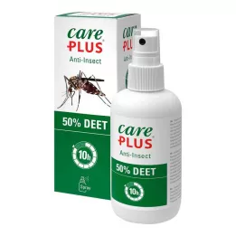 CARE PLUS Spray anti-insetto Deet 50%, 200 ml