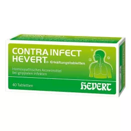 CONTRAINFECT Compresse fredde Hevert, 40 pezzi