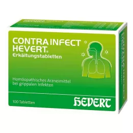 CONTRAINFECT Compresse fredde Hevert, 100 pz