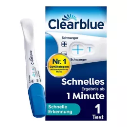 CLEARBLUE Test di gravidanza a rilevazione rapida, 1 pz