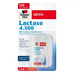 DOPPELHERZ Lactase 4.500 compresse, 120 pz