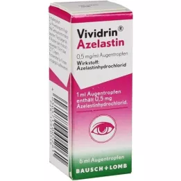 VIVIDRIN Azelastina 0,5 mg/ml collirio, 6 ml