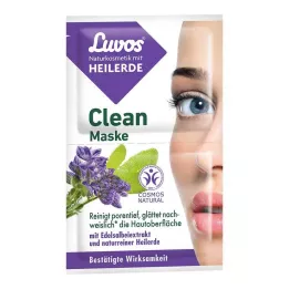 LUVOS Healing Earth Clean Mask Cosmetici naturali, 2X7,5 ml