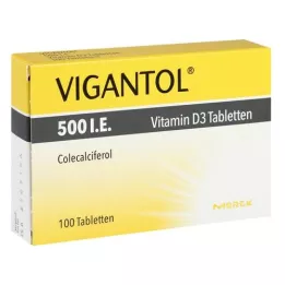 VIGANTOL Compresse di vitamina D3 da 500 U.I., 100 pz