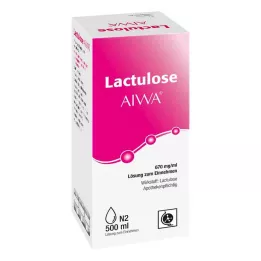 LACTULOSE AIWA 670 mg/ml Soluzione orale, 500 ml