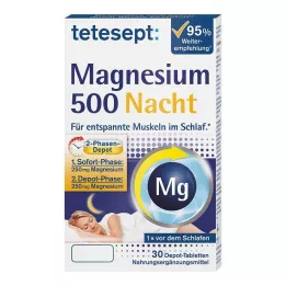TETESEPT Magnesio 500 Compresse notturne, 30 pz