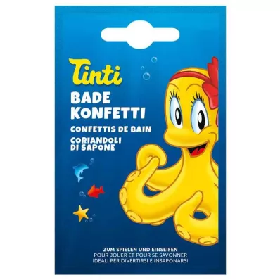 Espositore da banco bustine di coriandoli da bagno Tinti, 6 g