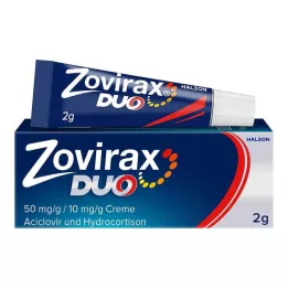 ZOVIRAX Duo 50 mg/g / 10 mg/g crema, 2 g