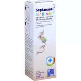 SEPTANASAL per i bambini 0,5 mg/ml + 50 mg/ml Nasens. 10 ml