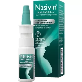 NASIVIN Spray nasale senza conservante per adulti e scolari, 10 ml