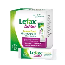LEFAX intens Lemon Fresh Micro Granul.250 mg Sim., 50 pz