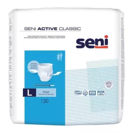 SENI Active Classic Slip per incontinenza monouso L, 30 pz