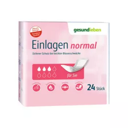 GESUND LEBEN Inserti normali, 24 pezzi