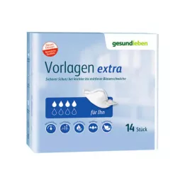 GESUND LEBEN Modelli uomo extra, 10 pezzi