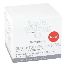 WIDMER Crema viso Remederm UV 20 non profumata, 50 ml
