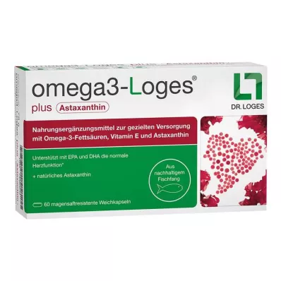 Capsule Omega 3-Loges plus, 60 pezzi