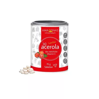 ACEROLA 100% Vit.C naturale biologica in pastiglie, 70 g