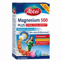ABTEI Magnesio 500 Plus Extra Vital Depot Tbl, 42 pz
