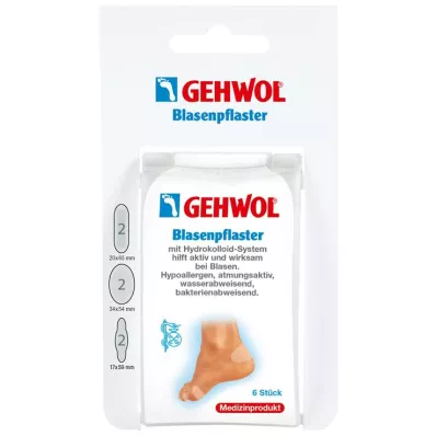 GEHWOL Cerotto per vesciche assortito, 6 pz