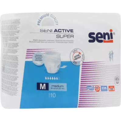 SENI Active Super Slip per incontinenza monouso M, 10 pz