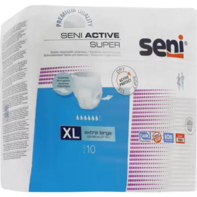 SENI Active Super slip per incontinenza monouso XL, 10 pz
