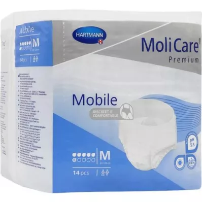 MOLICARE Premium Mobile 6 gocce taglia M, 14 pz