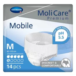 MOLICARE Premium Mobile 6 gocce taglia M, 14 pz