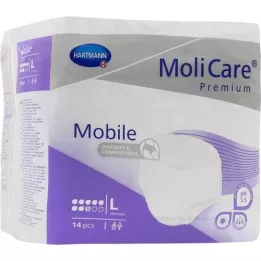 MOLICARE Premium Mobile 8 gocce taglia L, 14 pz