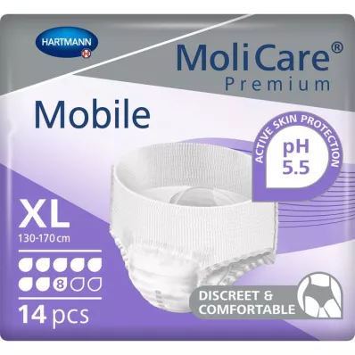 MOLICARE Premium Mobile 8 gocce taglia XL, 14 pezzi