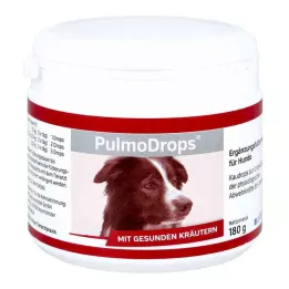 PULMODROPS Gocce da masticare supplementari per cani, 180 g