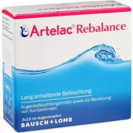 ARTELAC Gocce oculari Rebalance, 3X10 ml