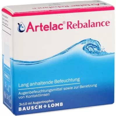 ARTELAC Gocce oculari Rebalance, 3X10 ml