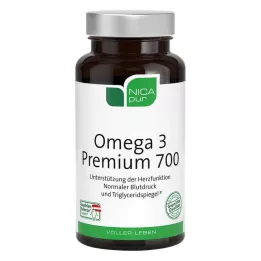NICAPUR Omega-3 Premium 700 Capsule, 60 Capsule