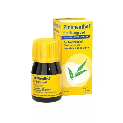 PINIMENTHOL Bagno freddo da 12 anni, 30 ml