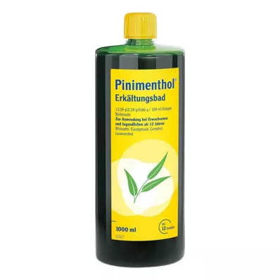 PINIMENTHOL Bagno freddo da 12 anni, 1000 ml