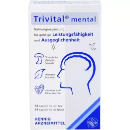 TRIVITAL capsule mentali, 28 pezzi