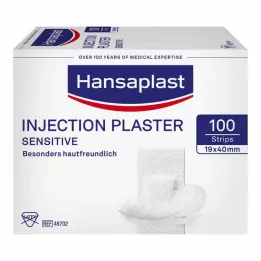 HANSAPLAST Cerotti sensibili per iniezione 1,9x4 cm, 100 pz