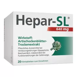 HEPAR-SL 640 mg compresse rivestite con film, 20 pz
